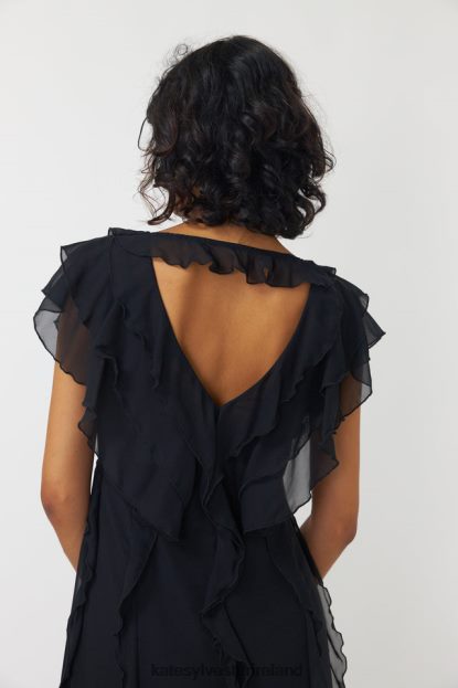 Clothing Black Kate Sylvester Women Brana maxi dress J4V2R125