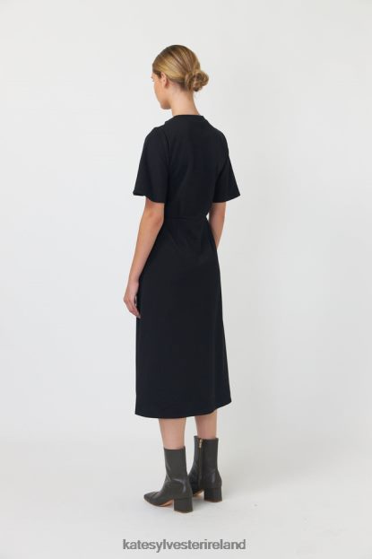 Clothing Black Kate Sylvester Women Falling roses dress J4V2R100