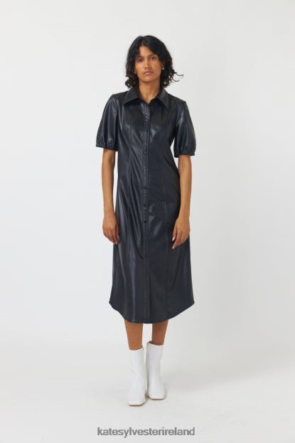 Clothing Black Kate Sylvester Women Olive shirt dress J4V2R124