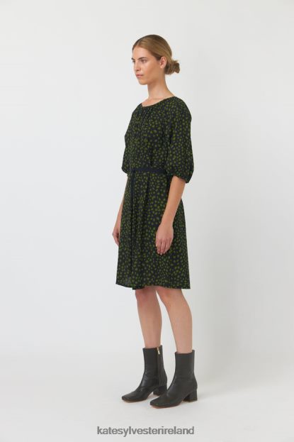 Clothing Black Kate Sylvester Women Pebbles smock dress J4V2R133