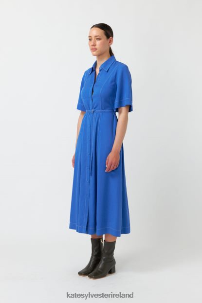 Clothing Blue Kate Sylvester Women Bernadette shirt dress J4V2R123