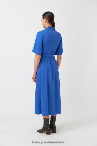 Clothing Blue Kate Sylvester Women Bernadette shirt dress J4V2R123