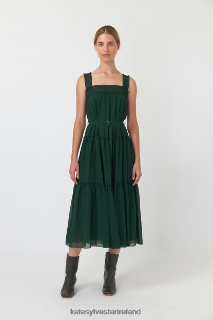 Clothing Emerald Kate Sylvester Women Billowy tiered dress J4V2R131