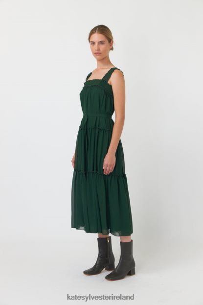 Clothing Emerald Kate Sylvester Women Billowy tiered dress J4V2R131