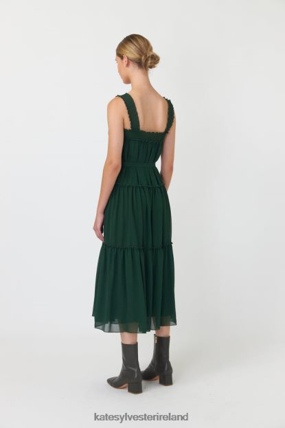 Clothing Emerald Kate Sylvester Women Billowy tiered dress J4V2R131