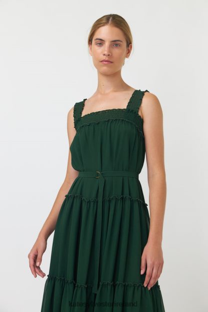 Clothing Emerald Kate Sylvester Women Billowy tiered dress J4V2R131