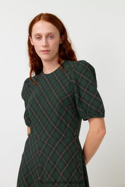 Clothing Forest Kate Sylvester Women Plaid dress J4V2R92