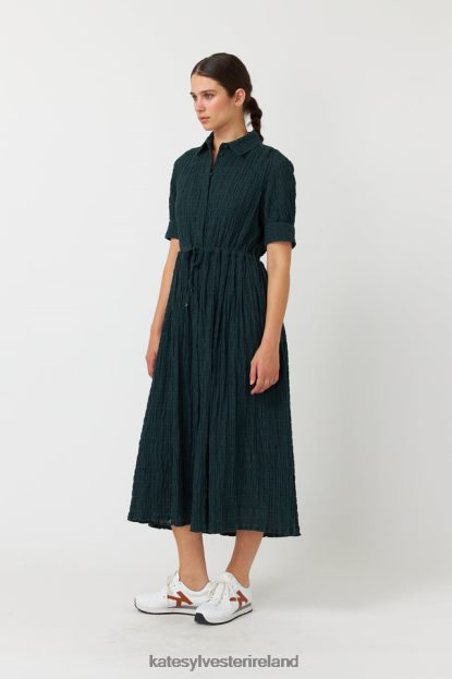 Clothing Forest Kate Sylvester Women Seersucker shirt dress J4V2R136