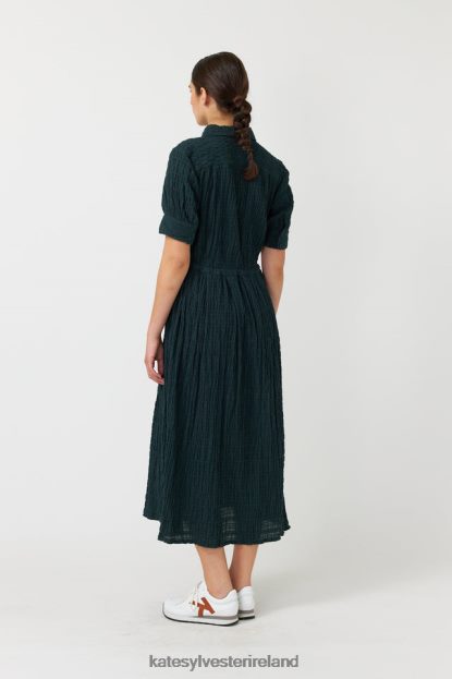 Clothing Forest Kate Sylvester Women Seersucker shirt dress J4V2R136