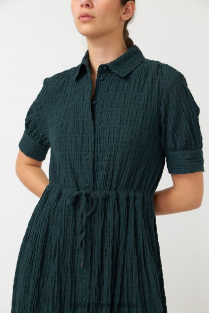 Clothing Forest Kate Sylvester Women Seersucker shirt dress J4V2R136