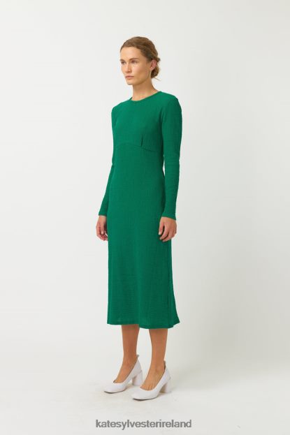 Clothing Grass green Kate Sylvester Women Crinkle Dress J4V2R33