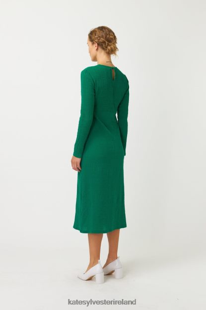 Clothing Grass green Kate Sylvester Women Crinkle Dress J4V2R33