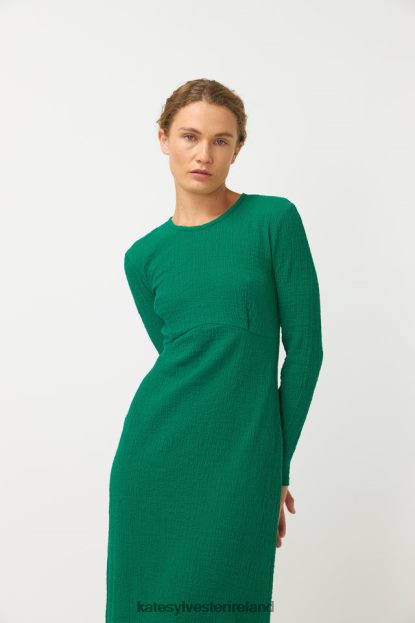 Clothing Grass green Kate Sylvester Women Crinkle Dress J4V2R33