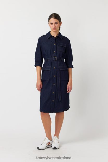 Clothing Indigo Kate Sylvester Women Denim dress J4V2R129