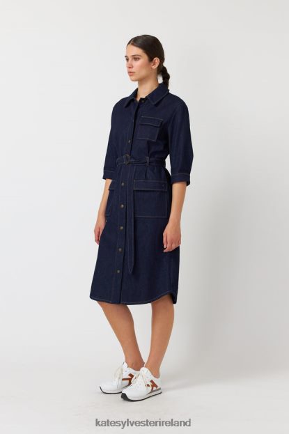 Clothing Indigo Kate Sylvester Women Denim dress J4V2R129