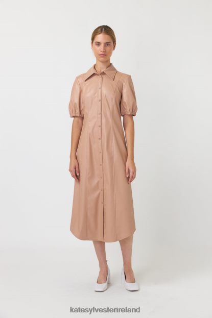 Clothing Latte Kate Sylvester Women Olive shirt dress J4V2R113