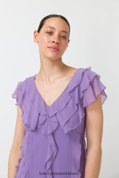 Clothing Lilac Kate Sylvester Women Brana maxi dress J4V2R115