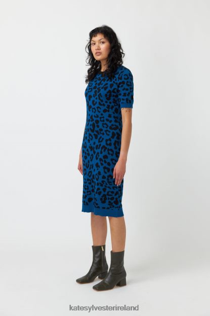 Clothing Marine Kate Sylvester Women Leopard dress J4V2R137