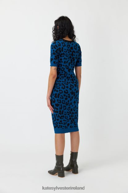 Clothing Marine Kate Sylvester Women Leopard dress J4V2R137