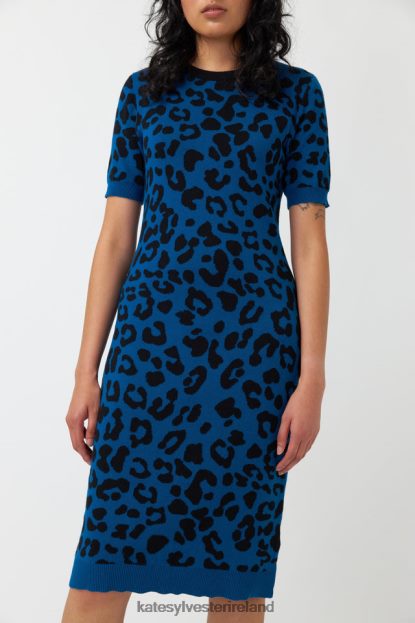 Clothing Marine Kate Sylvester Women Leopard dress J4V2R137