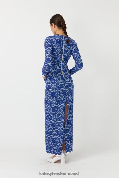 Clothing Navy Kate Sylvester Women Rose maxi dress J4V2R90