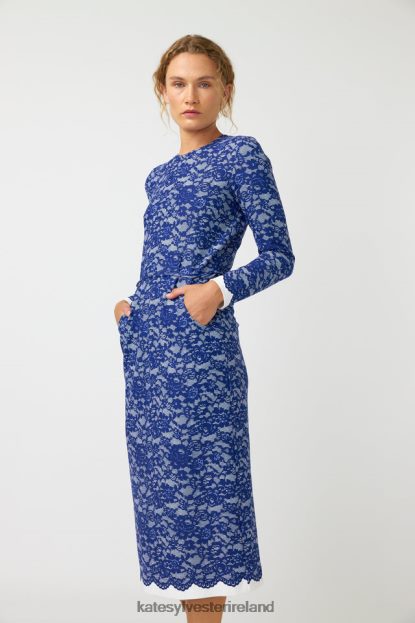Clothing Navy Kate Sylvester Women Valencia dress J4V2R91