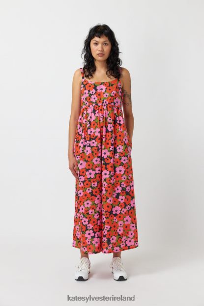 Clothing Pink orange Kate Sylvester Women Pop sundress J4V2R151
