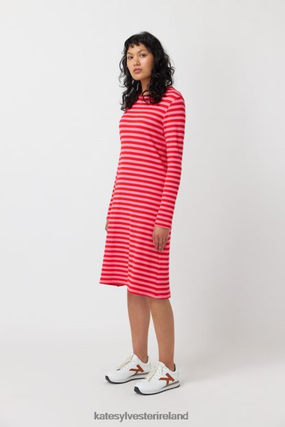 Clothing Pink stripe Kate Sylvester Women Stripey dress J4V2R152
