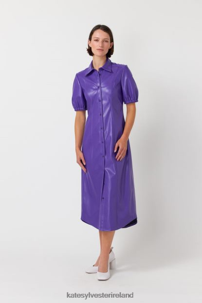 Clothing Purple Kate Sylvester Women Olive shirt dress J4V2R114