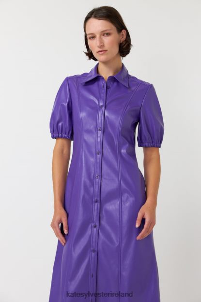 Clothing Purple Kate Sylvester Women Olive shirt dress J4V2R114