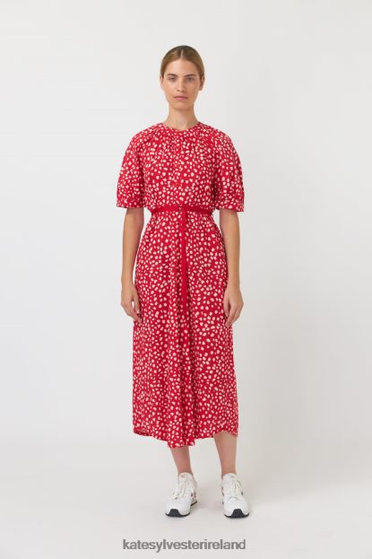 Clothing Red Kate Sylvester Women Pebbles dress J4V2R146