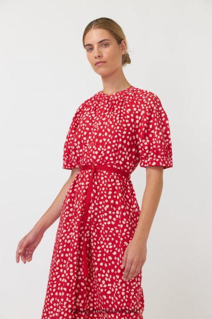 Clothing Red Kate Sylvester Women Pebbles dress J4V2R146
