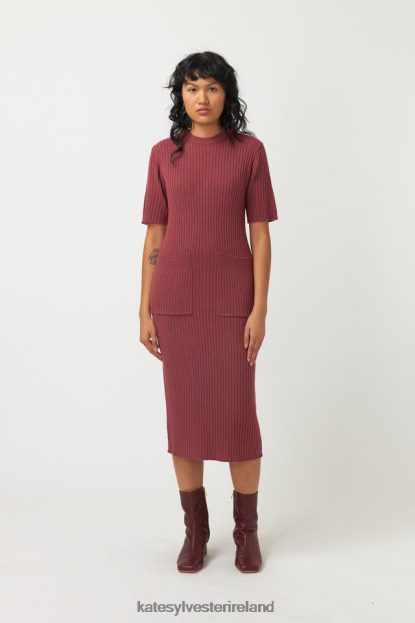 Clothing Rose Kate Sylvester Women Ribbed Dress J4V2R44