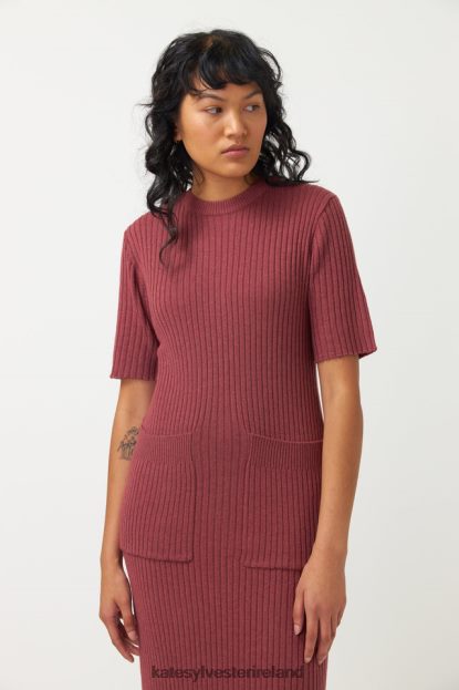 Clothing Rose Kate Sylvester Women Ribbed Dress J4V2R44