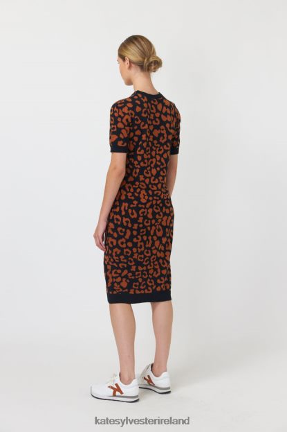 Clothing Tobacco Kate Sylvester Women Leopard dress J4V2R142