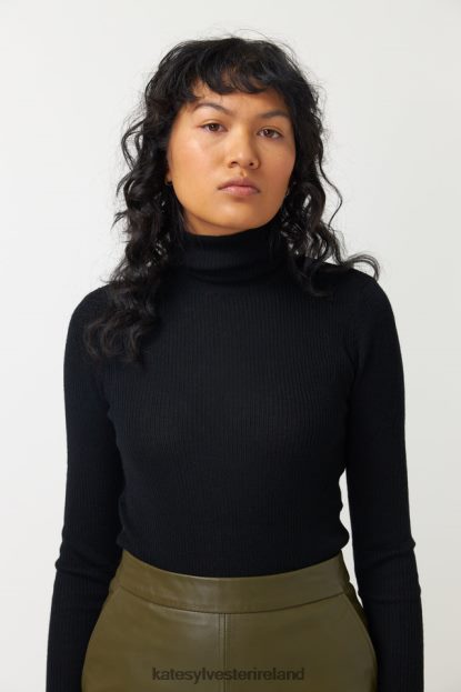 Clothing Black Kate Sylvester Women Alice skinny rib J4V2R73