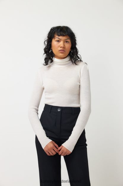 Clothing Ivory Kate Sylvester Women Alice skinny rib J4V2R24