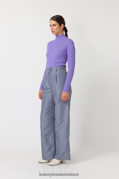 Clothing Lilac Kate Sylvester Women Zora skinny rib J4V2R64