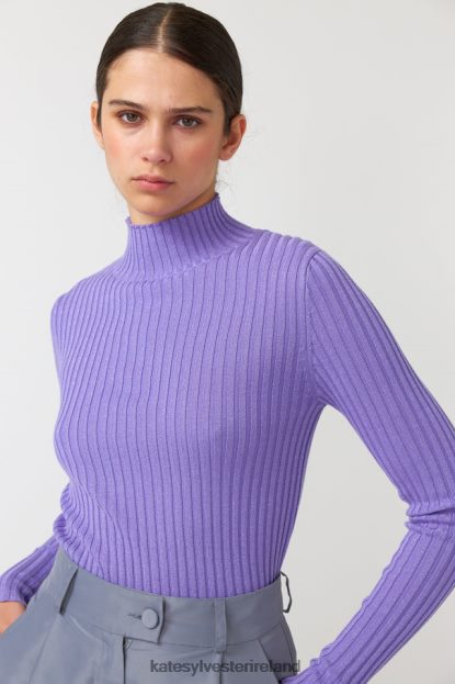 Clothing Lilac Kate Sylvester Women Zora skinny rib J4V2R64