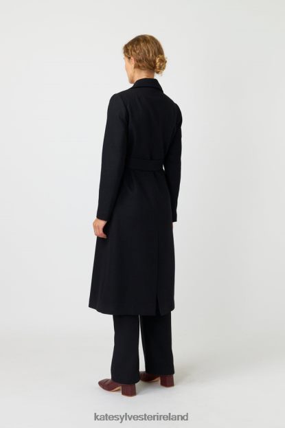 Clothing Black Kate Sylvester Women Marlene coat J4V2R274