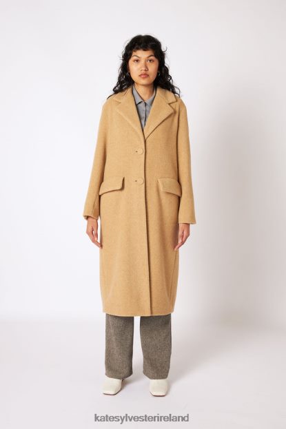 Clothing Camel Kate Sylvester Women Aria Coat J4V2R75