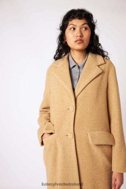 Clothing Camel Kate Sylvester Women Aria Coat J4V2R75