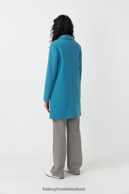 Clothing Dusky blue Kate Sylvester Women Flannel coat J4V2R263