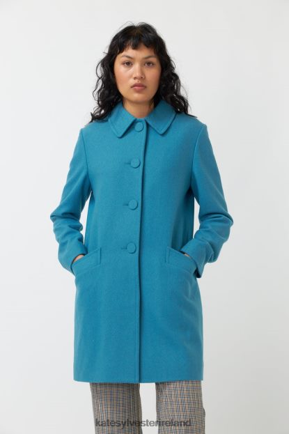 Clothing Dusky blue Kate Sylvester Women Flannel coat J4V2R263