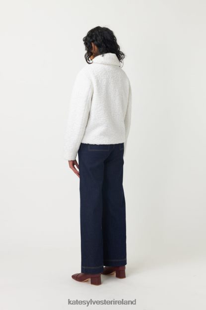 Clothing Ivory Kate Sylvester Women Lamby Jacket J4V2R5