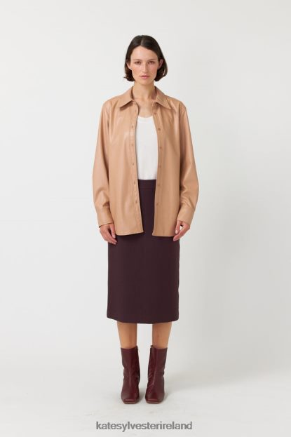 Clothing Latte Kate Sylvester Women Frances overshirt J4V2R281