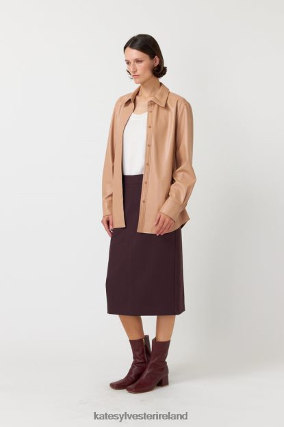 Clothing Latte Kate Sylvester Women Frances overshirt J4V2R281