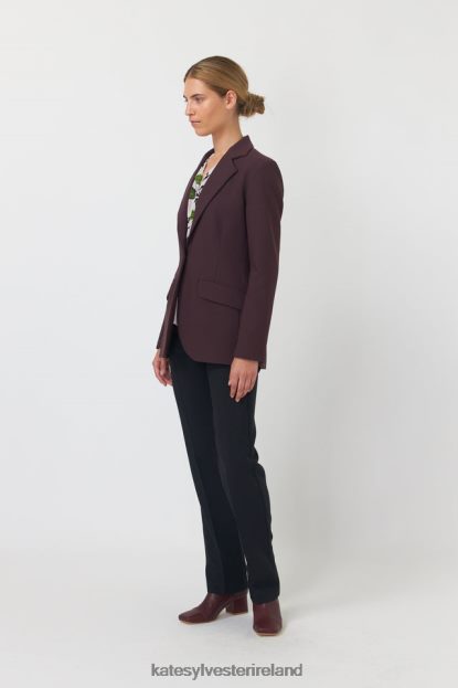 Clothing Mahogany Kate Sylvester Women Charles blazer J4V2R279