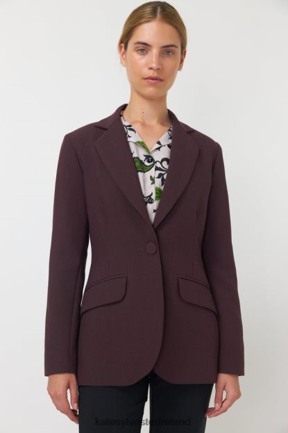 Clothing Mahogany Kate Sylvester Women Charles blazer J4V2R279