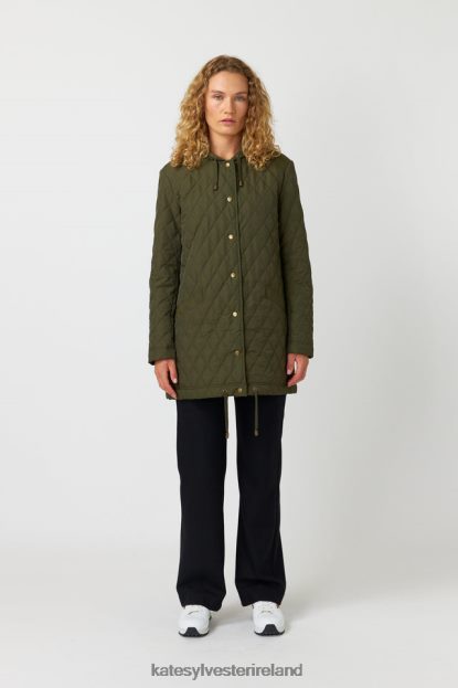 Clothing Olive Kate Sylvester Women Quilted parka J4V2R70
